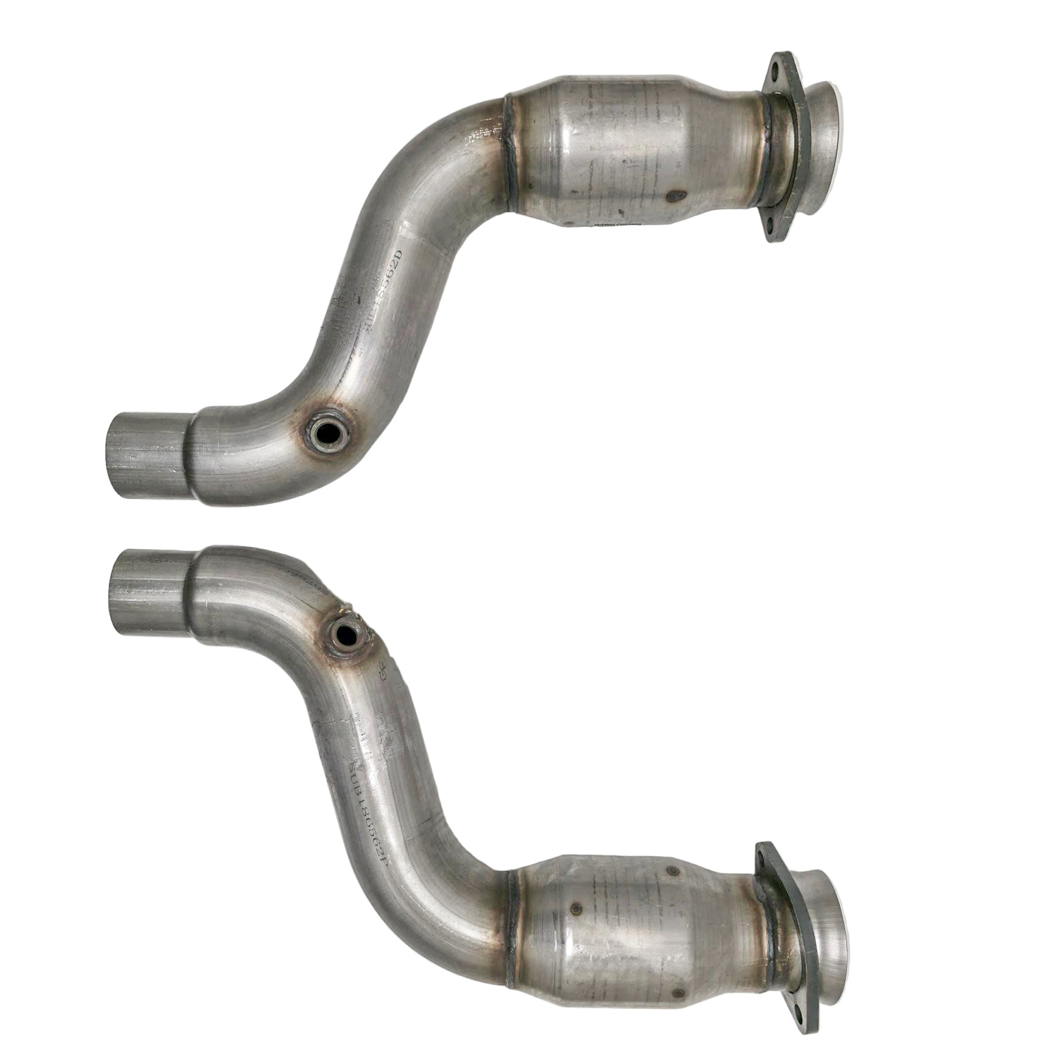 BBK MUSTANG GT350 3\" SHORT MID PIPE W/ CONVERTERS FOR 1633/0 1856/0 HEADERS